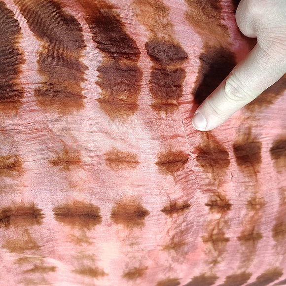 🤎 Craft Link 100% Silk Scarf/Wrap - Picture 8 of 9